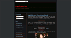 Desktop Screenshot of angieharmon-nude.blogspot.com