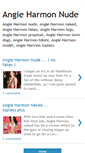 Mobile Screenshot of angieharmon-nude.blogspot.com