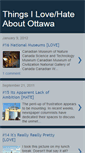 Mobile Screenshot of lovehateottawa.blogspot.com