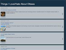 Tablet Screenshot of lovehateottawa.blogspot.com