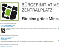 Tablet Screenshot of bi-zentralplatz.blogspot.com