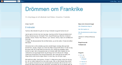 Desktop Screenshot of drommenomfrankrike.blogspot.com