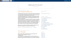 Desktop Screenshot of breakitfast.blogspot.com