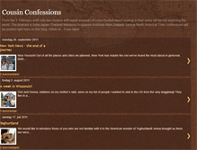 Tablet Screenshot of cousinconfessions.blogspot.com