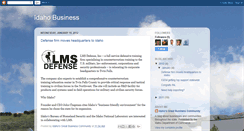 Desktop Screenshot of idahobusiness.blogspot.com