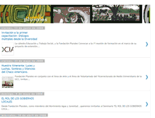 Tablet Screenshot of fundacionplurales.blogspot.com