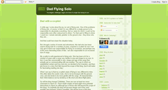 Desktop Screenshot of dadflyingsolo.blogspot.com