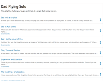 Tablet Screenshot of dadflyingsolo.blogspot.com