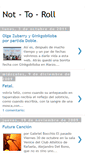 Mobile Screenshot of not-to-roll.blogspot.com