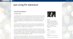 Desktop Screenshot of justlivingforadventure.blogspot.com