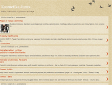 Tablet Screenshot of kosmetikajums.blogspot.com