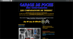 Desktop Screenshot of garagedepoche10.blogspot.com