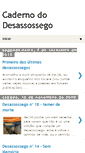 Mobile Screenshot of cadernododesassossego.blogspot.com
