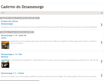Tablet Screenshot of cadernododesassossego.blogspot.com