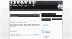 Desktop Screenshot of infotnt.blogspot.com