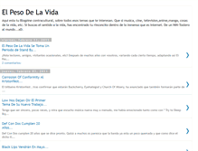 Tablet Screenshot of elpesodelavida.blogspot.com