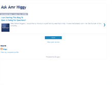 Tablet Screenshot of amrhiggy.blogspot.com