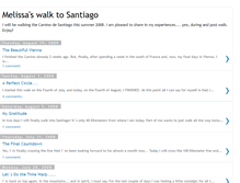 Tablet Screenshot of melissawalking.blogspot.com