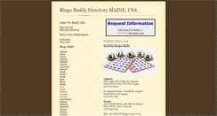 Desktop Screenshot of bingodirectorymaine.blogspot.com