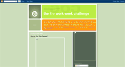 Desktop Screenshot of 4hrworkweek.blogspot.com