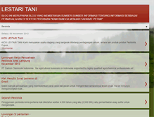 Tablet Screenshot of lestaritani.blogspot.com