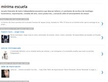 Tablet Screenshot of minimaescuela.blogspot.com