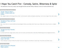 Tablet Screenshot of ihopeyoucatchfire.blogspot.com