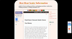 Desktop Screenshot of heatsealerguidelover.blogspot.com