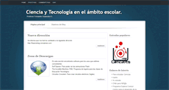 Desktop Screenshot of cienciapro.blogspot.com