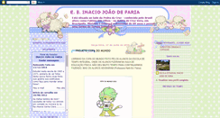 Desktop Screenshot of escolainaciojoaodefaria.blogspot.com