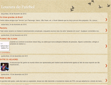 Tablet Screenshot of loucuradofutebol.blogspot.com