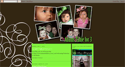 Desktop Screenshot of adamstablefor3.blogspot.com