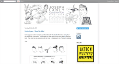 Desktop Screenshot of joelaneyillustration.blogspot.com