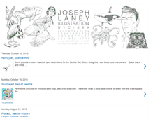 Tablet Screenshot of joelaneyillustration.blogspot.com