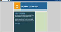 Desktop Screenshot of facebookprivacidad.blogspot.com