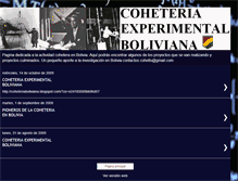 Tablet Screenshot of coheteriaboliviana.blogspot.com