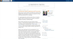 Desktop Screenshot of luminous-mind.blogspot.com