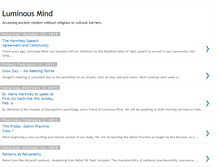 Tablet Screenshot of luminous-mind.blogspot.com
