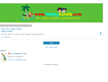 Tablet Screenshot of happykerala.blogspot.com