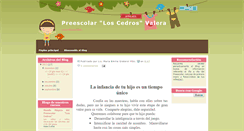 Desktop Screenshot of preescolarloscedrosvalera.blogspot.com