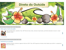 Tablet Screenshot of diretodooutside.blogspot.com