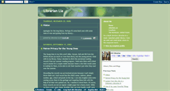 Desktop Screenshot of librarianlia.blogspot.com