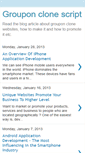 Mobile Screenshot of groupon-clone-script.blogspot.com