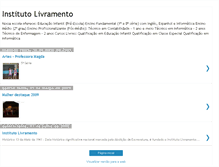 Tablet Screenshot of institutolivramento.blogspot.com