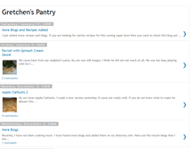 Tablet Screenshot of gretchenspantry.blogspot.com