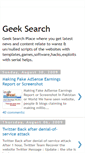 Mobile Screenshot of geeksearch.blogspot.com