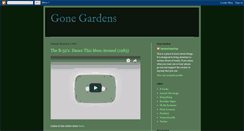 Desktop Screenshot of gonegardens.blogspot.com