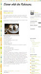 Mobile Screenshot of diningwiththerobinsons.blogspot.com