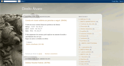 Desktop Screenshot of direito-alvaro.blogspot.com