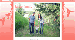 Desktop Screenshot of kosturosfamily.blogspot.com